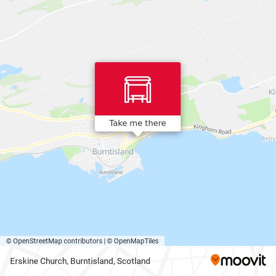Erskine Church, Burntisland map