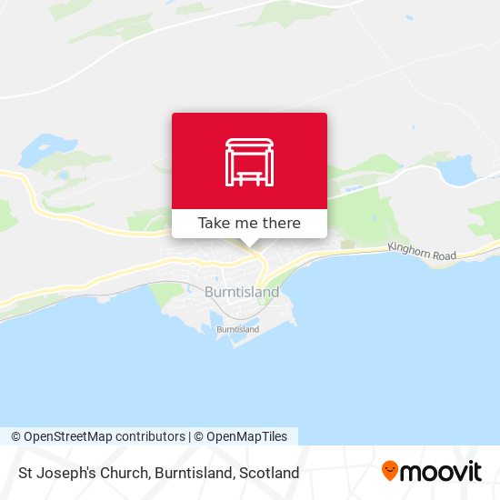St Joseph's Church, Burntisland map