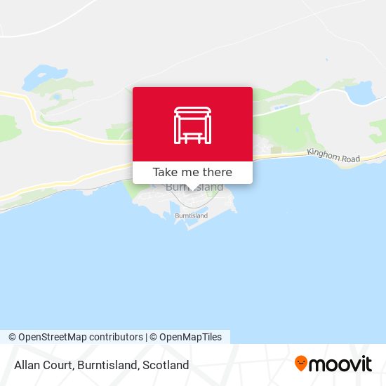 Allan Court, Burntisland map