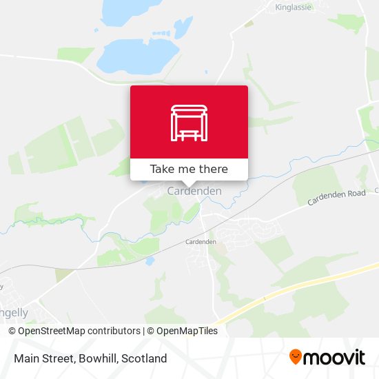 Main Street, Bowhill map