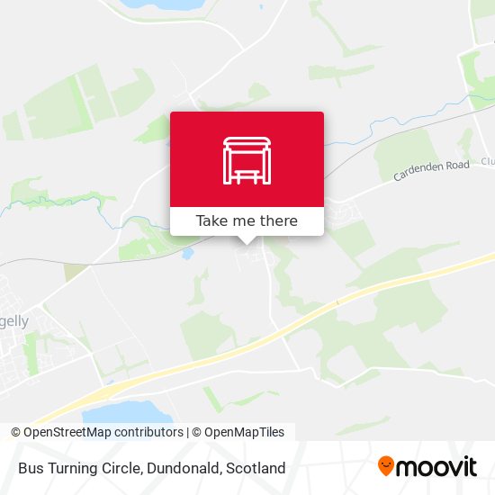 Bus Turning Circle, Dundonald map