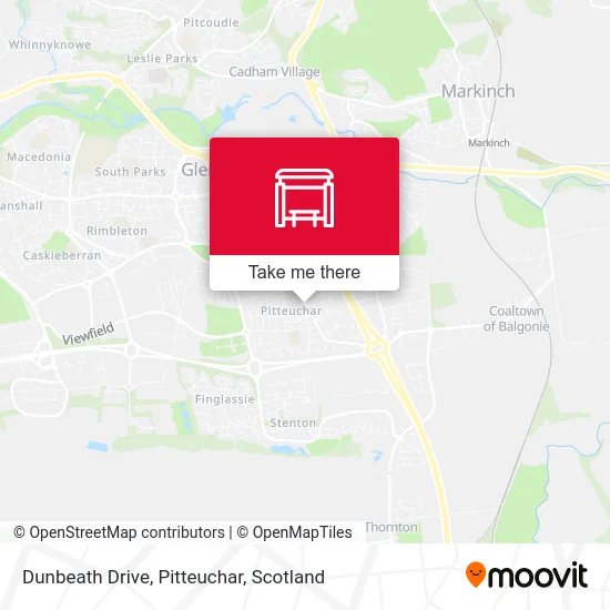 Dunbeath Drive, Pitteuchar map