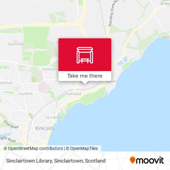 Sinclairtown Library, Sinclairtown map