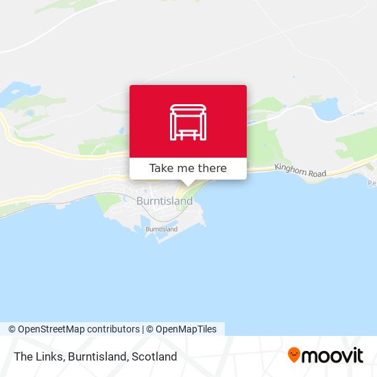 The Links, Burntisland map