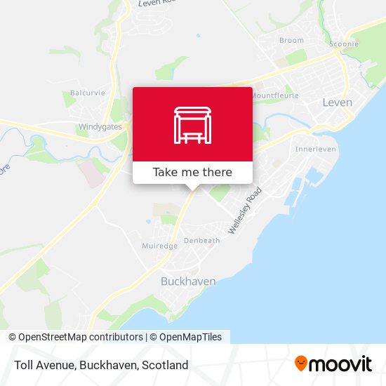 Toll Avenue, Buckhaven map