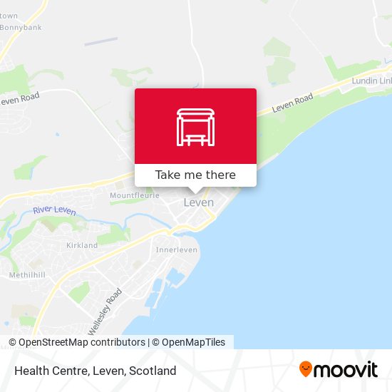 Health Centre, Leven map