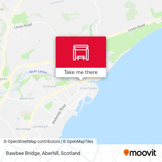 Bawbee Bridge, Aberhill map