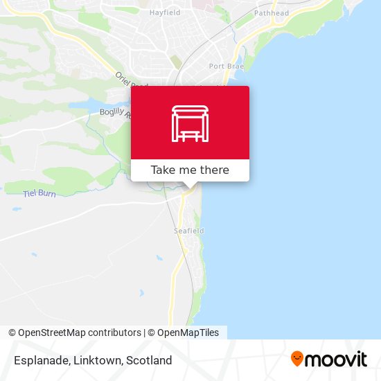 Esplanade, Linktown map