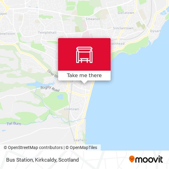 Bus Station, Kirkcaldy map