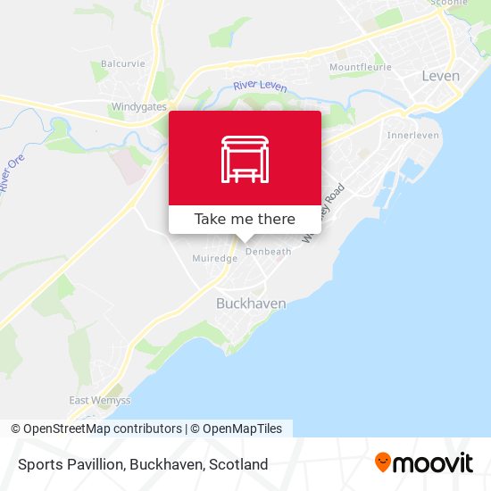 Sports Pavillion, Buckhaven map