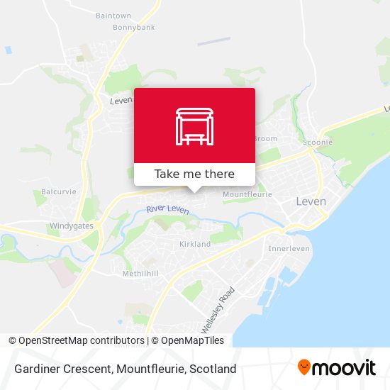 Gardiner Crescent, Mountfleurie map