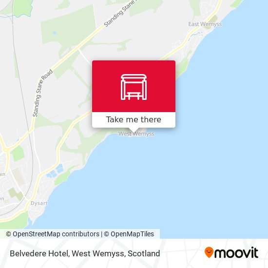 Belvedere Hotel, West Wemyss map