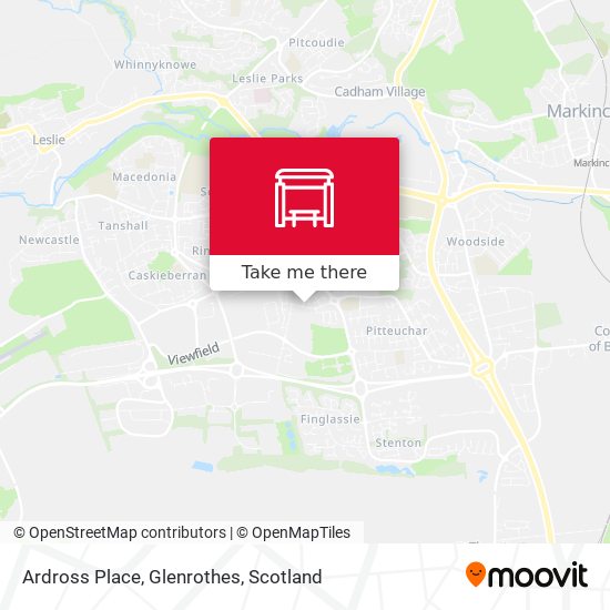 Ardross Place, Glenrothes map