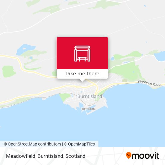 Meadowfield, Burntisland map