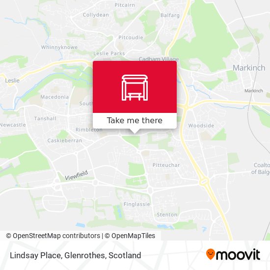 Lindsay Place, Glenrothes map