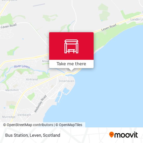 Bus Station, Leven map