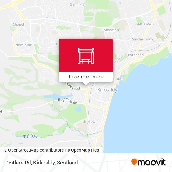 Ostlere Rd, Kirkcaldy map