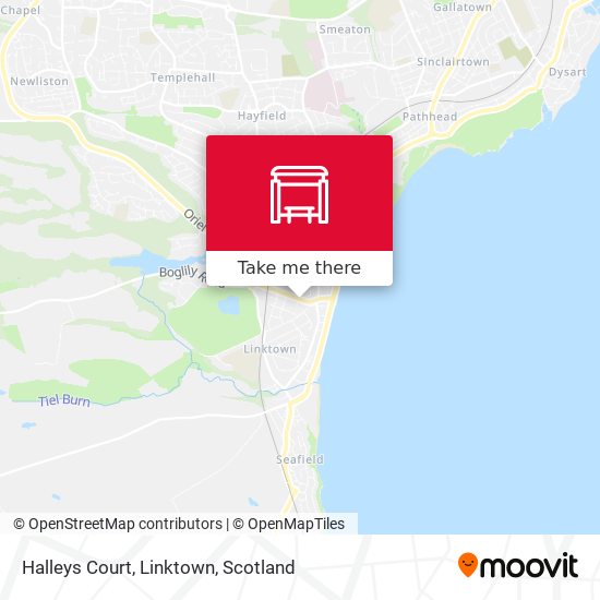 Halleys Court, Linktown map