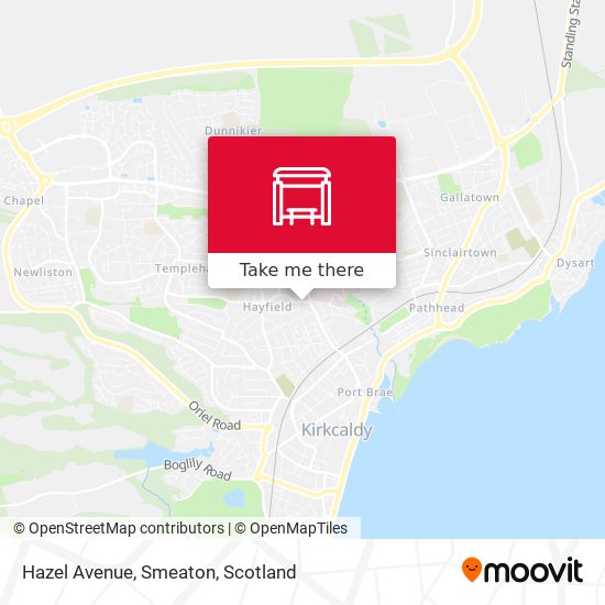 Hazel Avenue, Smeaton map