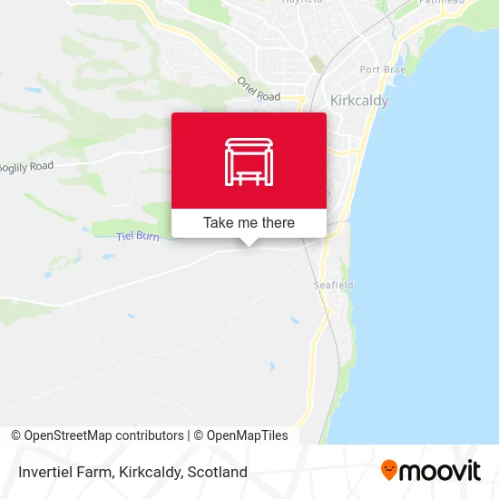 Invertiel Farm, Kirkcaldy map