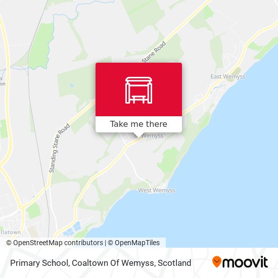 Primary School, Coaltown Of Wemyss map