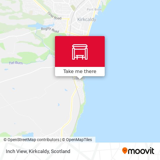 Inch View, Kirkcaldy map