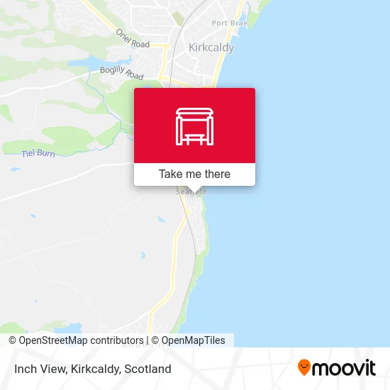 Inch View, Kirkcaldy map