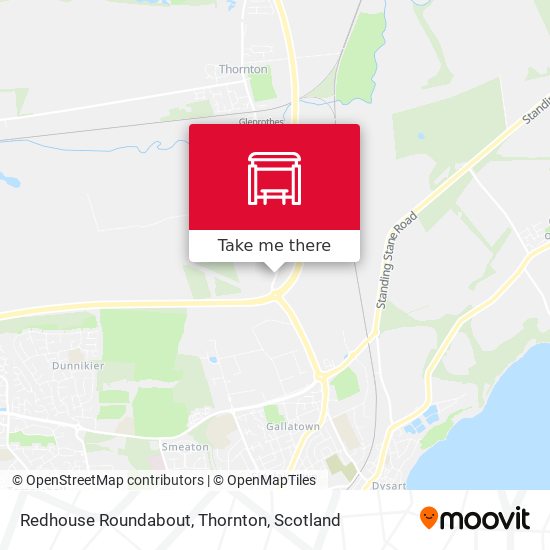 Redhouse Roundabout, Thornton map