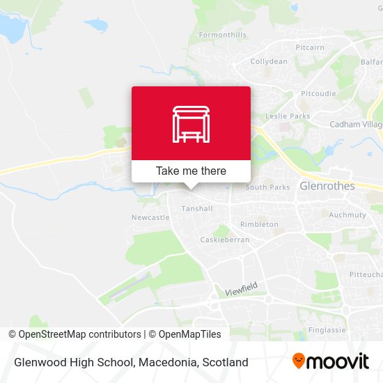 Glenwood High School, Macedonia map