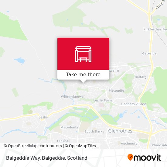 Balgeddie Way, Balgeddie map