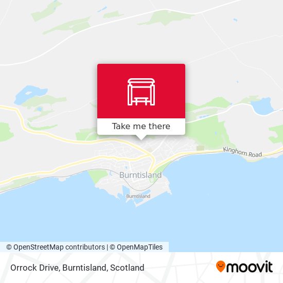 Orrock Drive, Burntisland map