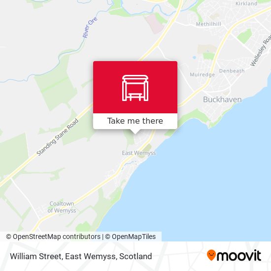 William Street, East Wemyss map