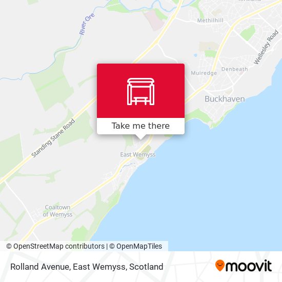 Rolland Avenue, East Wemyss map