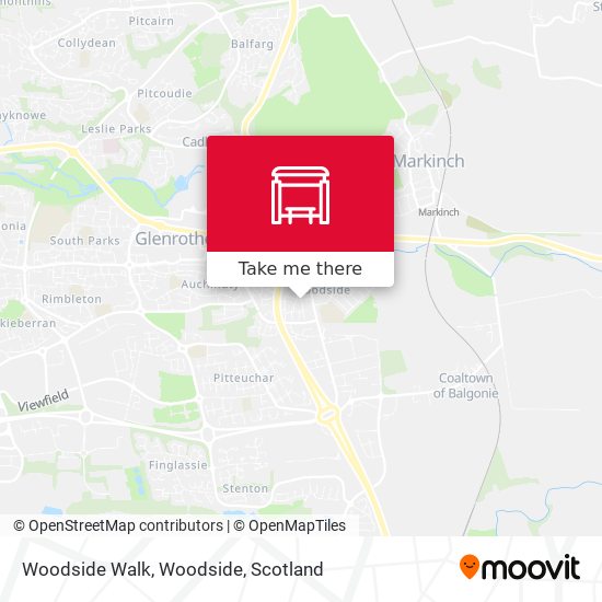 Woodside Walk, Woodside map