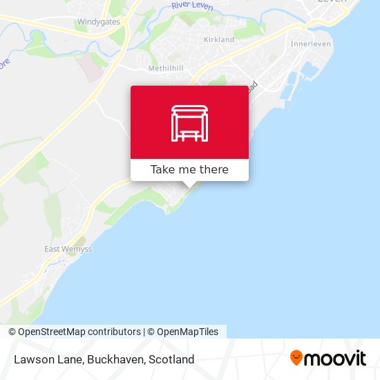 Lawson Lane, Buckhaven map