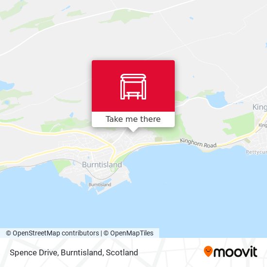 Spence Drive, Burntisland map