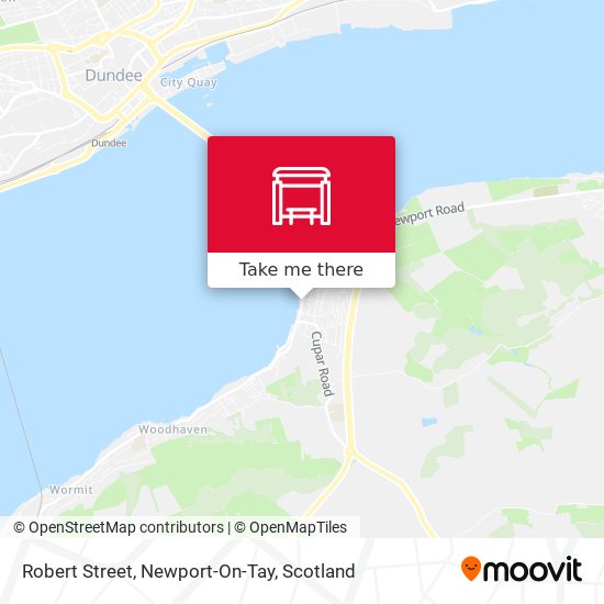 Robert Street, Newport-On-Tay map