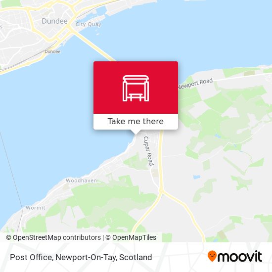 Post Office, Newport-On-Tay map