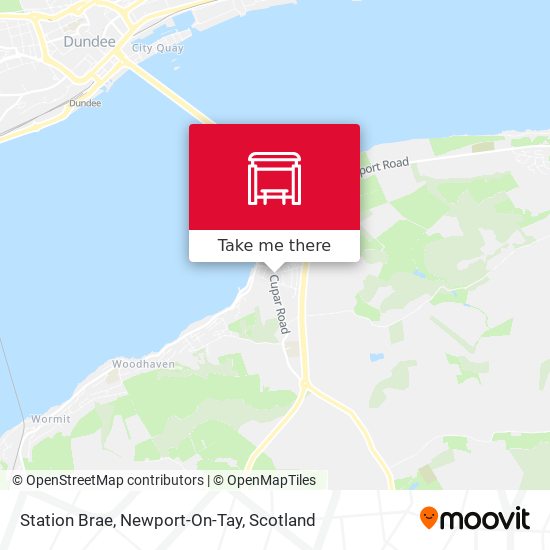 Station Brae, Newport-On-Tay map