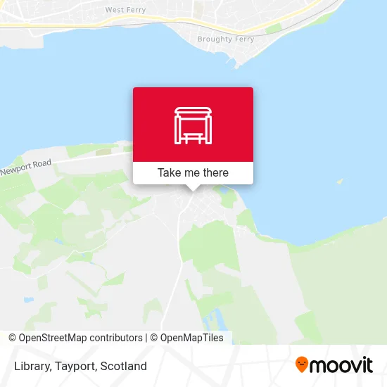Library, Tayport map