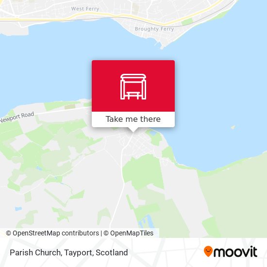 Parish Church, Tayport map