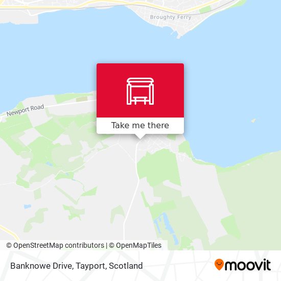 Banknowe Drive, Tayport map