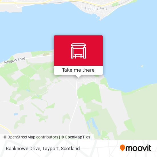 Banknowe Drive, Tayport map