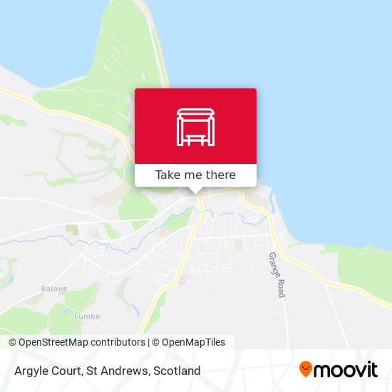 Argyle Court, St Andrews map