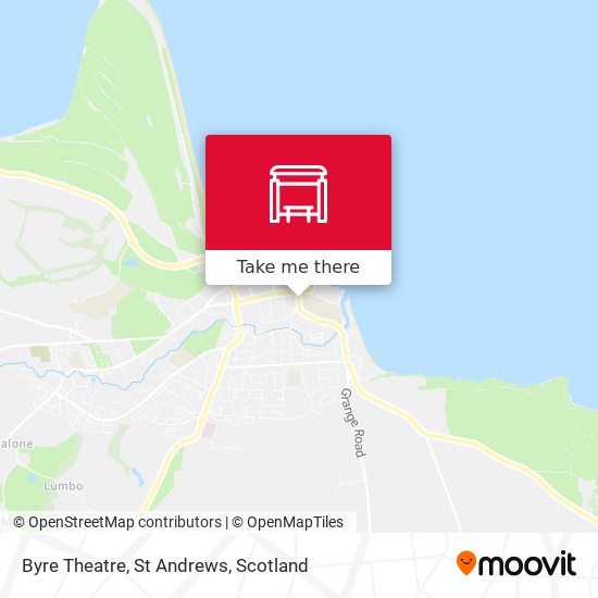 Byre Theatre, St Andrews map