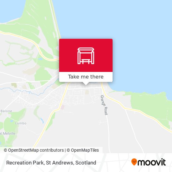 Recreation Park, St Andrews map