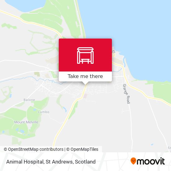 Animal Hospital, St Andrews map