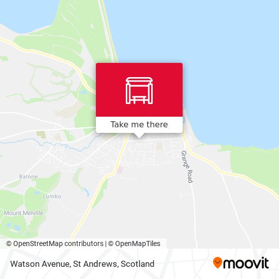 Watson Avenue, St Andrews map
