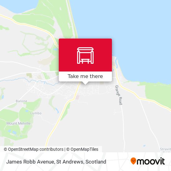 James Robb Avenue, St Andrews map