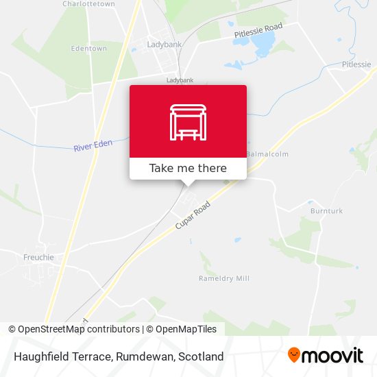 Haughfield Terrace, Rumdewan map